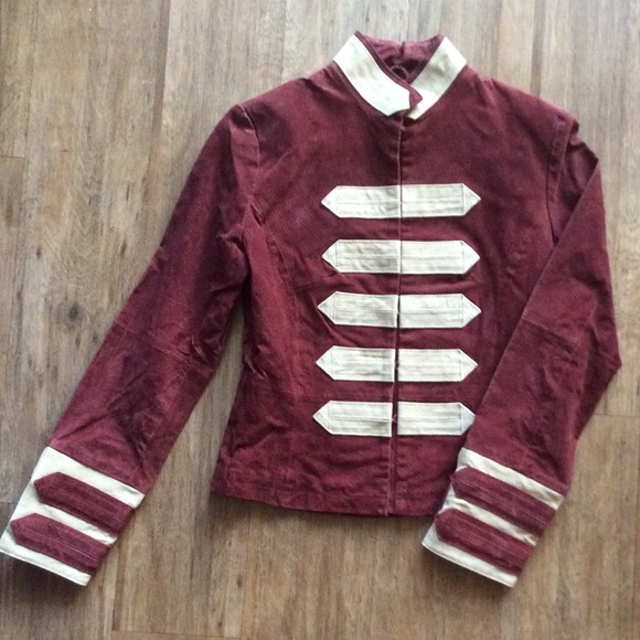 Retro Suede Military Jacket - Picture 5 of 6